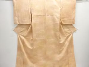 片輪車模様織り出し色無地着物